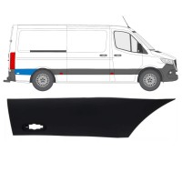 Moulure de derrière roue arrière pour Mercedes Sprinter 2018- / Droite 16644
