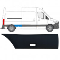 Moulure latérale sur aile arrière pour Mercedes Sprinter 2018- / Droite 12940