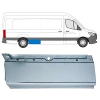 Panneau de réparation arc d'aile arrière inférieur pour Mercedes Sprinter 2018- / Droite 16063