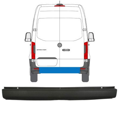Pare-chocs arrière pour Mercedes Sprinter 2018- 14942