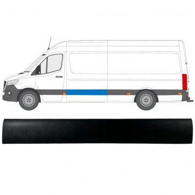 Moulure latérale arrière pour Mercedes Sprinter 2018- / Gauche 12933