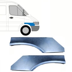 Panneau de réparation de l’aile avant pour Mercedes Sprinter 1995-2006 / Gauche+Droit / Ensemble 10151