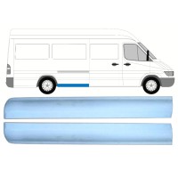 Panneau de réparation partie avant de l'aile arrière pour Mercedes Sprinter 1995-2006 / Gauche+Droit / Ensemble 9864