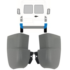 Coin du pare-chocs arrière pour Mercedes Sprinter 1995-2006 / Gauche+Droit / Ensemble 9717