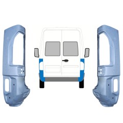 Panneau de réparation coin pour Mercedes Sprinter 1995-2006 / Gauche+Droit / Ensemble 10486