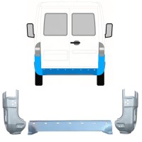 Panneau de réparation arrière pour Mercedes Sprinter 1995-2006 / Ensemble 9716