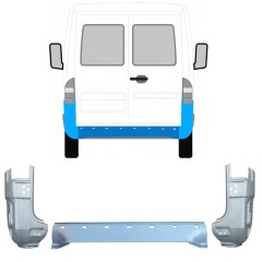 Panneau de réparation arrière pour Mercedes Sprinter 1995-2006 / Ensemble 9716