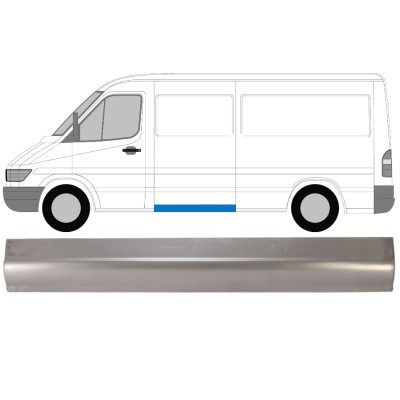 Panneau de réparation latéral pour Mercedes Sprinter 1995-2006 / Gauche 16002