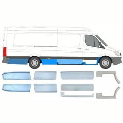 Ensemble de panneaux de réparation pour Mercedes Sprinter 2006-2018 / Gauche+Droit / 11570