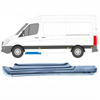 Réparation bas de caisse de porte avant pour Mercedes Sprinter 2006- / Gauche 8890