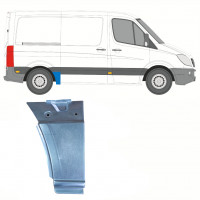 Panneau de réparation arc d'aile arrière pour Mercedes Sprinter 2006- / SWB / Droite 8713