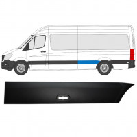 Moulure latérale sur aile arrière pour Mercedes Sprinter 2006- / LWB / Gauche 8027