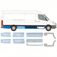 Ensemble de panneaux de réparation pour Mercedes Sprinter 2006- / LWB /  11571