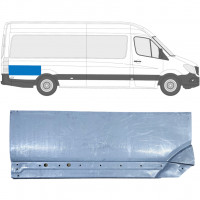 Panneau de réparation arc d'aile arrière pour Mercedes Sprinter 2006- / Droite 8549