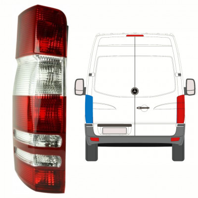 MERCEDES SPRINTER 2006-2018 ARRIÈRE LAMPE / GAUCHE