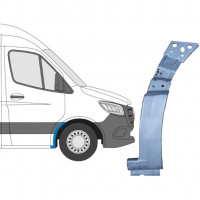 Panneau de réparation de arc d'aile avant pour Mercedes Sprinter 2018- / Droite 11988