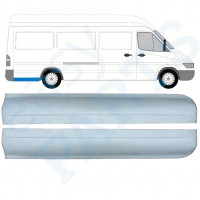 Panneau de réparation arc d'aile arrière pour Mercedes Sprinter 1995- / LWB / Gauche+Droit / Ensemble 9865