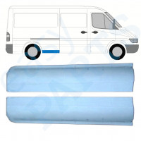 Panneau de réparation partie avant de l'aile arrière pour Mercedes Sprinter 1995- / MWB / Gauche+Droit / Ensemble 9861