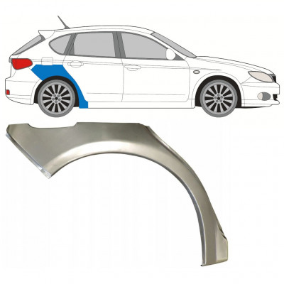 Panneau de réparation arc d'aile arrière pour Subaru Impreza 2007-2013 / Droite 7864