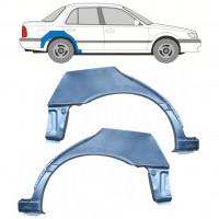 Panneau de réparation arc d'aile arrière pour Nissan Sunny N14 1991-1994 / Gauche+Droit / Ensemble 11054