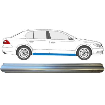 Réparation bas de caisse pour Skoda Superb 2008-2015 / Droite 14775