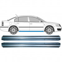 Réparation bas de caisse pour Skoda Superb 2001-2008 / Gauche = Droite (symétrique) / Ensemble 9540