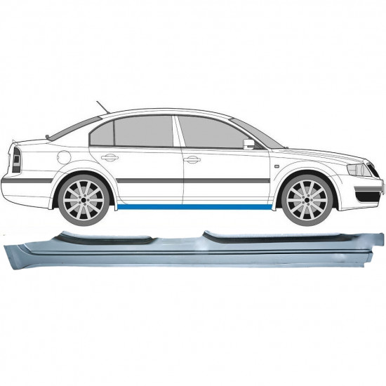 Réparation bas de caisse pour Skoda Superb 2001-2008 / Droite 8839