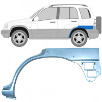 Panneau de réparation arc d'aile arrière des trous pour Suzuki Grand Vitara 1997-2005 / Gauche 7019