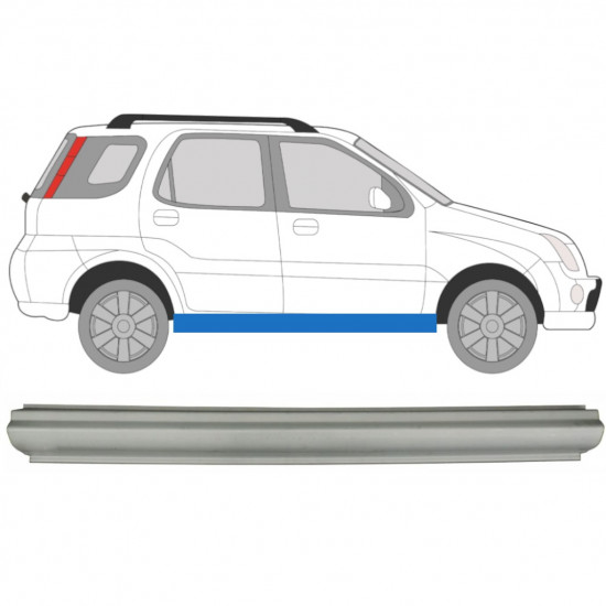 Réparation bas de caisse pour Suzuki Ignis 2000-2003 / Gauche = Droite (symétrique) 7031