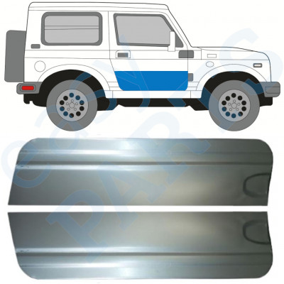 SUZUKI SAMURAI 1981-2004 PORTE PANNEAU DE RÉPARATION / SET