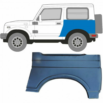 SUZUKI SAMURAI 1981-2004 PANNEAU DE RÉPARATION DE L\'AILE ARRIÈRE / GAUCHE