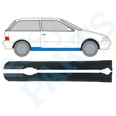 SUZUKI SWIFT 1988-2004 3 PORTE PANNEAU DE RÉPARATION DU SEUIL / SET