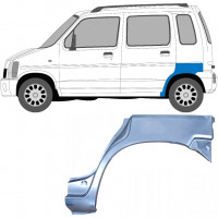 Panneau de réparation arc d'aile arrière pour Suzuki Wagon R+ 1993-2000 / Gauche 7038