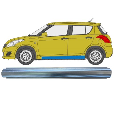 Réparation bas de caisse pour Suzuki Swift 2010-2017 / Gauche 16368