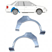 Panneau de réparation arc d'aile arrière pour Suzuki Swift 1988-2004 / Gauche / Droite / Gauche / Droite / SEDAN 12769