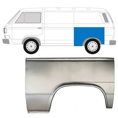 Panneau de réparation arc d'aile arrière pour VW Transporter T3 1979-1992 / Gauche 7137