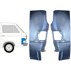 Panneau de réparation du coin avant pour Volkswagen Transporter T3 1979-1992 / Gauche+Droit / Ensemble 9780