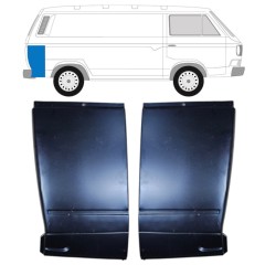 Panneau de réparation coin pour Volkswagen Transporter T3 1979-1992 / Gauche+Droit / Ensemble 11630