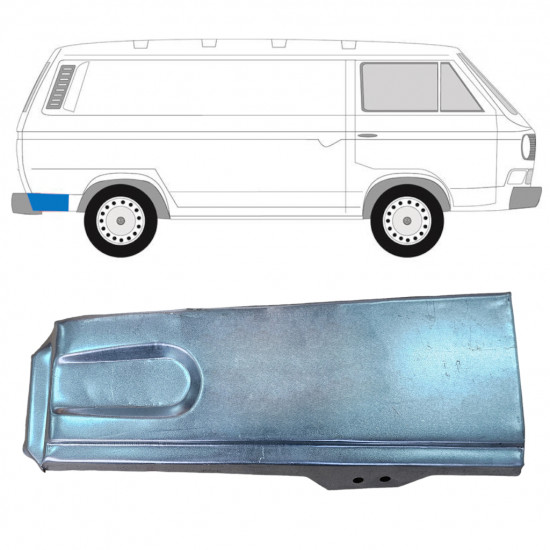 Panneau de réparation arc d'aile arrière pour VW Transporter T3 1979-1992 / Droite 11631