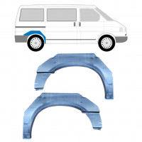 Panneau de réparation arc d'aile arrière pour VW Transporter T4 1990-2003 / SWB / Gauche+Droit / Ensemble 9446