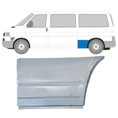Panneau de réparation arc d'aile arrière pour Volkswagen Transporter T4 1990-2003 / Gauche 15076