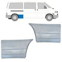 Panneau de réparation arc d'aile arrière pour Volkswagen Transporter T4 1990-2003 / Gauche+Droit / Ensemble 15077 Panneau de réparation arc d'aile arrière pour Volkswagen Transporter T4 1990-2003 / Gauche+Droit / Ensemble 15077