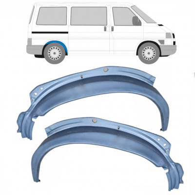 Passage de roue intérieur arrière pour VW Transporter T4 1990-2003 / Gauche+Droit / Ensemble 10621