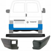 Pare-chocs arrière pour VW Transporter T4 1990-1996 / Ensemble 10646