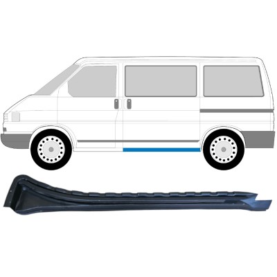 Réparation bas de caisse de sur porte latérale pour Volkswagen Transporter T4 1990-2003 / Gauche 14582