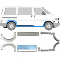 Réparation bas de caisse + aile avant + aile arrière pour VW Transporter T4 1990-  / SWB / MWB / Ensemble 5983