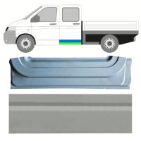 Panneau de réparation intérieur et extérieur des portes arrière pour Volkswagen Transporter T5 2003-2015 / Gauche / Ensemble 16877