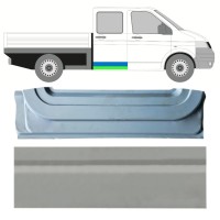 Panneau de réparation intérieur et extérieur des portes arrière pour Volkswagen Transporter T5 2003-2015 / Droite / Ensemble 16876