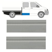 Panneau de réparation porte arrière extérieur pour Volkswagen Transporter T5 2003-2015 / Gauche = Droite (symétrique) / Ensemble 10265
