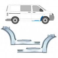 Réparation bas de caisse + l’aile avant pour Volkswagen Transporter T5 2003-2015 / Ensemble 12638